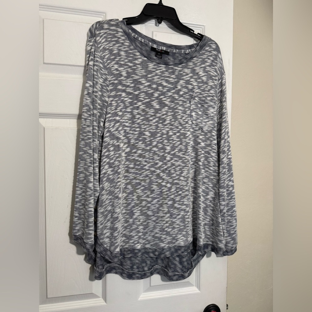 NEW Style & Co Curved Hem Sweater 2X